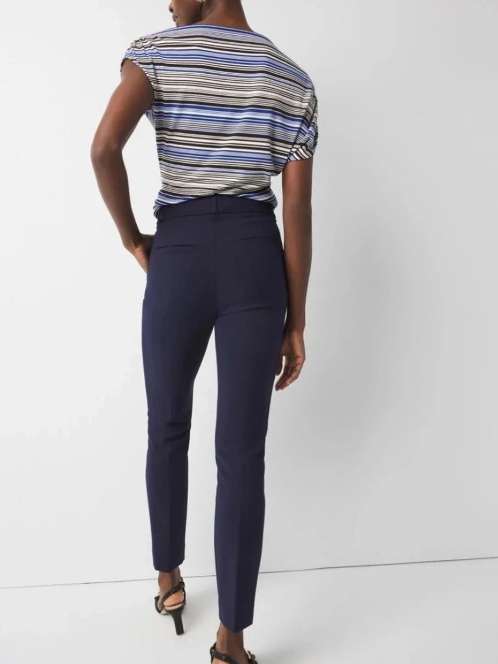 WHITE HOUSE BLACK MARKET THE SLIM ANKLE PANT NEW WITH TAG